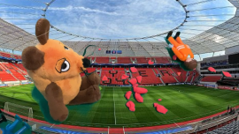 Die Maus im Stadion