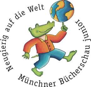 Münchner Bücherschau Junior | Logo | Schwarze Schrift
