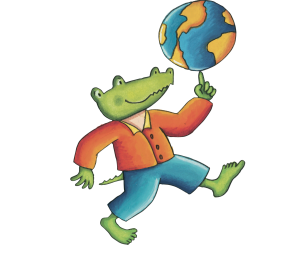 Münchner Bücherschau Junior | Logo | Weiße Schrift